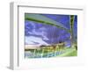 Bridge and Lowry Centre, Manchester, England-Nigel Francis-Framed Photographic Print