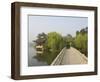 Bridge and Pavilion, West Lake, Hangzhou, Zhejiang Province, China, Asia-Jochen Schlenker-Framed Photographic Print