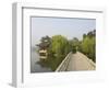 Bridge and Pavilion, West Lake, Hangzhou, Zhejiang Province, China, Asia-Jochen Schlenker-Framed Photographic Print
