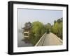 Bridge and Pavilion, West Lake, Hangzhou, Zhejiang Province, China, Asia-Jochen Schlenker-Framed Photographic Print