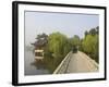 Bridge and Pavilion, West Lake, Hangzhou, Zhejiang Province, China, Asia-Jochen Schlenker-Framed Photographic Print