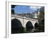 Bridge and River Thames, Richmond, Surrey, England, United Kingdom, Europe-Richardson Rolf-Framed Photographic Print