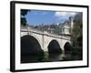 Bridge and River Thames, Richmond, Surrey, England, United Kingdom, Europe-Richardson Rolf-Framed Photographic Print