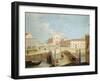 Bridge and the Church of Santa Margherita in Treviso-Medoro Coghetto-Framed Giclee Print