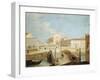 Bridge and the Church of Santa Margherita in Treviso-Medoro Coghetto-Framed Giclee Print