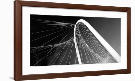 Bridge Arch and Cables-Ken Bremer-Framed Giclee Print