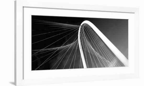 Bridge Arch and Cables-Ken Bremer-Framed Giclee Print