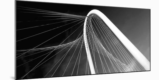 Bridge Arch and Cables-Ken Bremer-Mounted Giclee Print