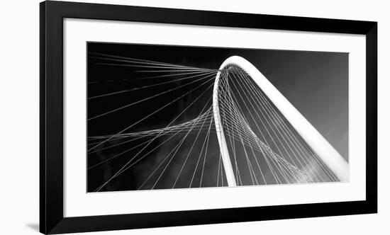 Bridge Arch and Cables-Ken Bremer-Framed Giclee Print