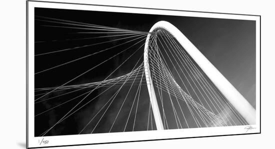 Bridge Arch and Cables-Ken Bremer-Mounted Limited Edition