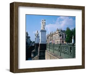 Bridge Armory Berlin, Germany-null-Framed Art Print