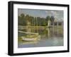 Bridge at Argenteuil-Claude Monet-Framed Premium Giclee Print