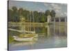 Bridge at Argenteuil-Claude Monet-Stretched Canvas