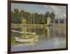 Bridge at Argenteuil-Claude Monet-Framed Giclee Print