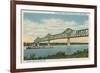 Bridge at Cairo, Illinois-null-Framed Premium Giclee Print