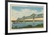 Bridge at Cairo, Illinois-null-Framed Premium Giclee Print