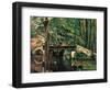 Bridge at Maincy, Melun-Paul Cézanne-Framed Art Print