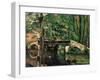 Bridge at Maincy, Melun-Paul Cézanne-Framed Art Print