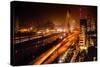 Bridge At Night In Sao Paulo-CelsoDiniz-Stretched Canvas