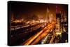Bridge At Night In Sao Paulo-CelsoDiniz-Stretched Canvas