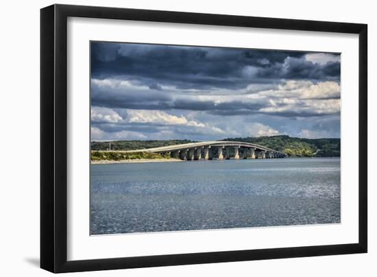 Bridge at Paris Landing-Jai Johnson-Framed Giclee Print