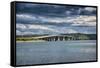 Bridge at Paris Landing-Jai Johnson-Framed Stretched Canvas