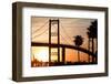 Bridge at Sunrise-wolfephoto-Framed Photographic Print