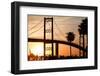 Bridge at Sunrise-wolfephoto-Framed Photographic Print