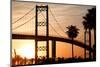 Bridge at Sunrise-wolfephoto-Mounted Photographic Print