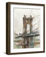 Bridge at Sunset I-Ethan Harper-Framed Art Print