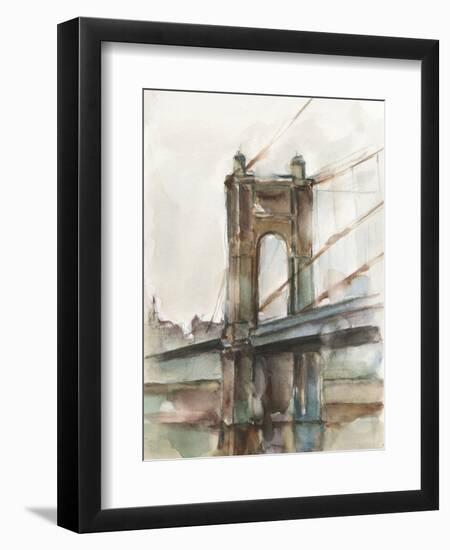 Bridge at Sunset I-Ethan Harper-Framed Art Print