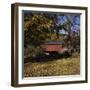 Bridge at the Green, West Arlington, Vermont, USA-null-Framed Photographic Print