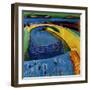 Bridge at the Mouth of the River Prießnitz, C. 1910-Ernst Ludwig Kirchner-Framed Giclee Print