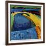 Bridge at the Mouth of the River Prießnitz, C. 1910-Ernst Ludwig Kirchner-Framed Giclee Print