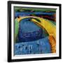 Bridge at the Mouth of the River Prießnitz, C. 1910-Ernst Ludwig Kirchner-Framed Giclee Print