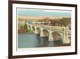 Bridge, Bethlehem, Pennsylvania-null-Framed Art Print