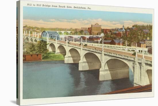 Bridge, Bethlehem, Pennsylvania-null-Stretched Canvas