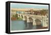 Bridge, Bethlehem, Pennsylvania-null-Framed Stretched Canvas