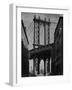 Bridge Between - Noir-Pete Kelly-Framed Giclee Print