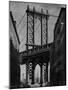 Bridge Between - Noir-Pete Kelly-Mounted Giclee Print