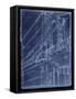 Bridge Blueprint I-Ethan Harper-Framed Stretched Canvas