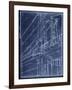 Bridge Blueprint I-Ethan Harper-Framed Art Print