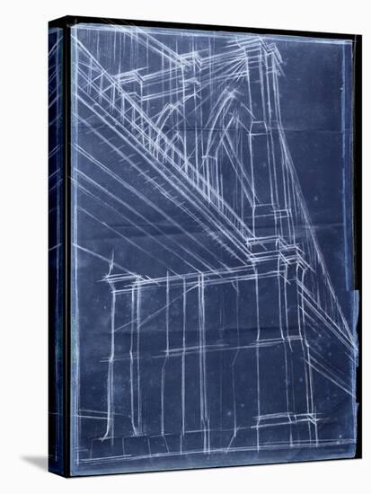 Bridge Blueprint II-Ethan Harper-Stretched Canvas