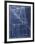 Bridge Blueprint II-Ethan Harper-Framed Art Print