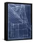 Bridge Blueprint II-Ethan Harper-Framed Stretched Canvas