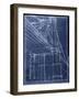 Bridge Blueprint II-Ethan Harper-Framed Art Print