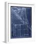 Bridge Blueprint II-Ethan Harper-Framed Art Print