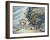 Bridge, Bourg-Saint-Andéol, 1926-Paul Signac-Framed Giclee Print