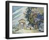 Bridge, Bourg-Saint-Andéol, 1926-Paul Signac-Framed Giclee Print