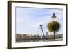 Bridge. Bratislava. Slovakia-Tom Norring-Framed Photographic Print